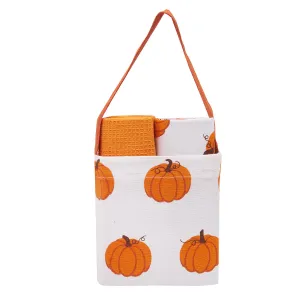 Pumpkin Patch Kitchen Towel & Bag, Set of 3