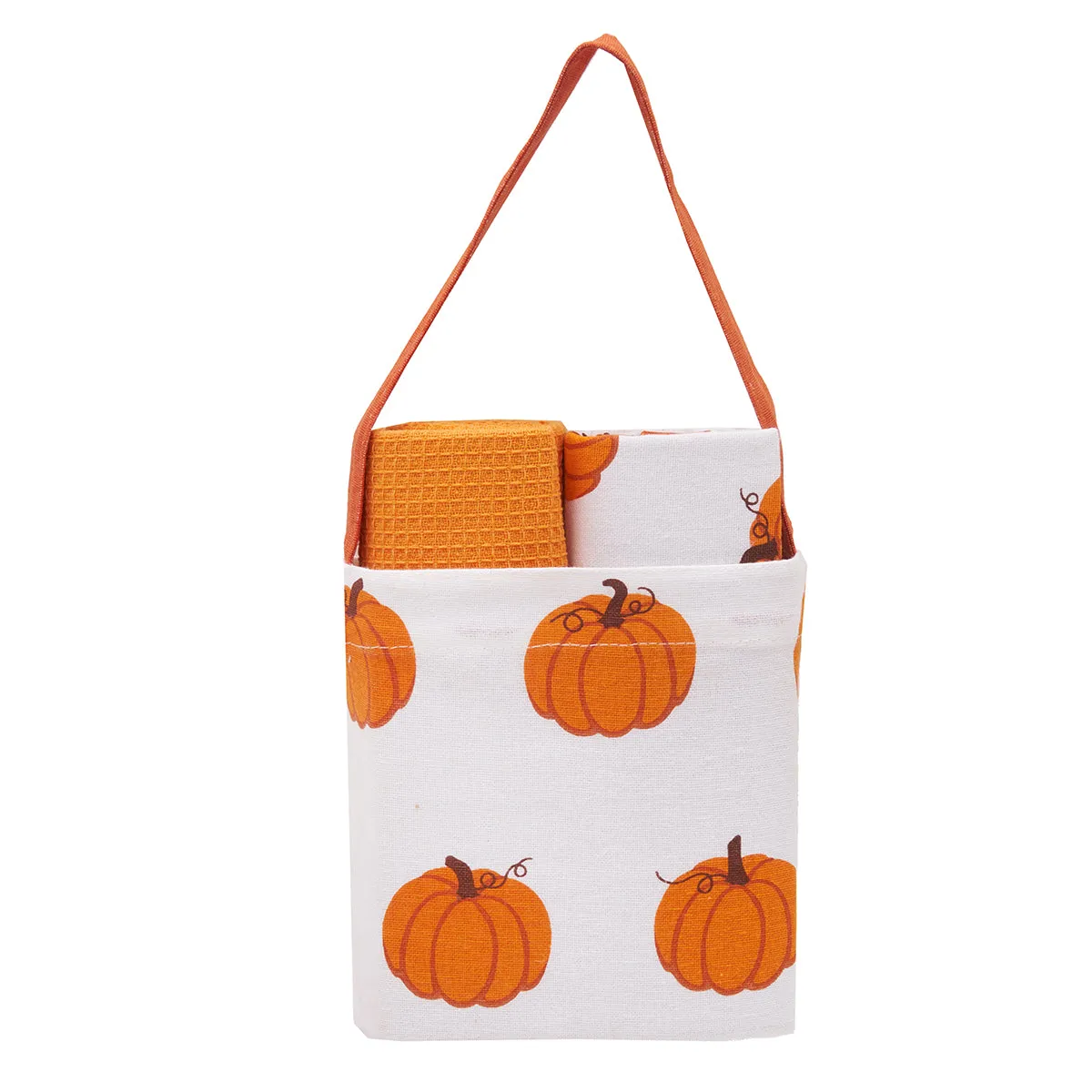 Pumpkin Patch Kitchen Towel & Bag, Set of 3