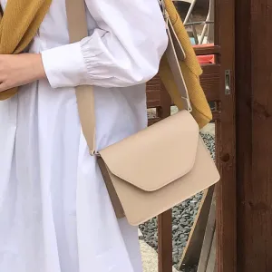 RanHuang Women Pu Leather Shoulder Brief Flap Messenger Crossbody Bags