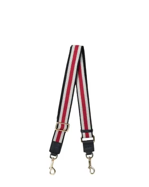 Saben Feature Strap Black   Red   White