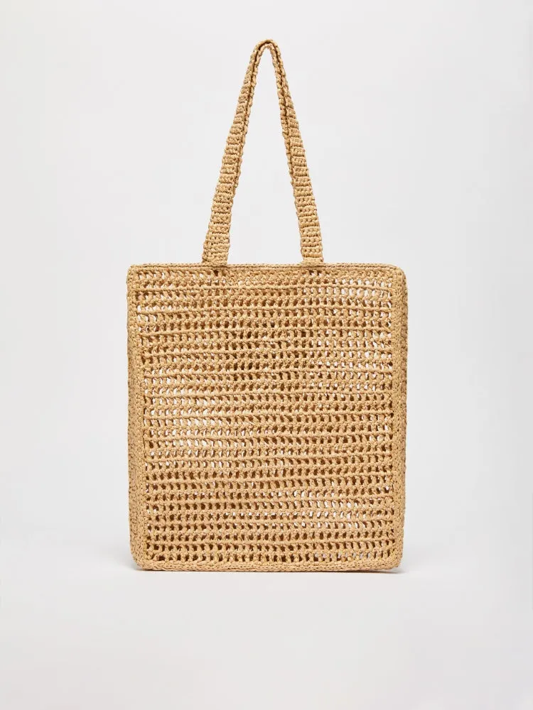 SALOON RAFFIA BAG