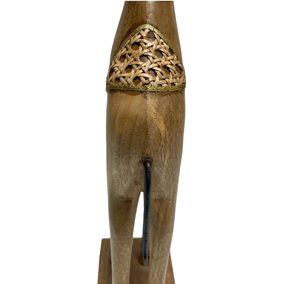 Set of 2 Mango wood Giraffe