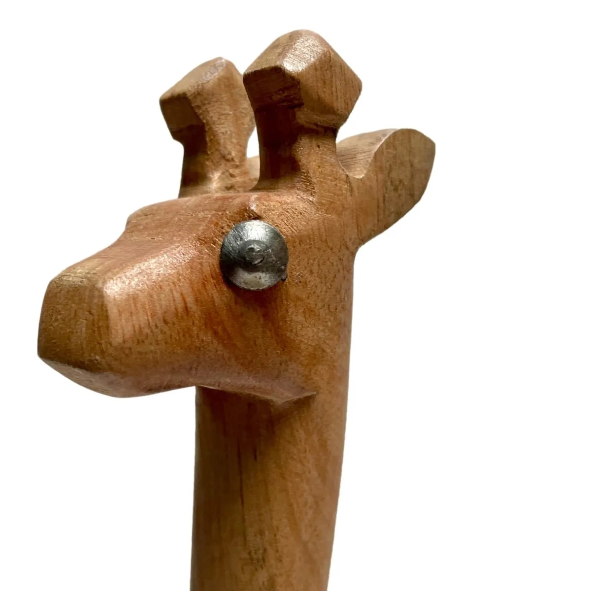 Set of 2 Mango wood Giraffe