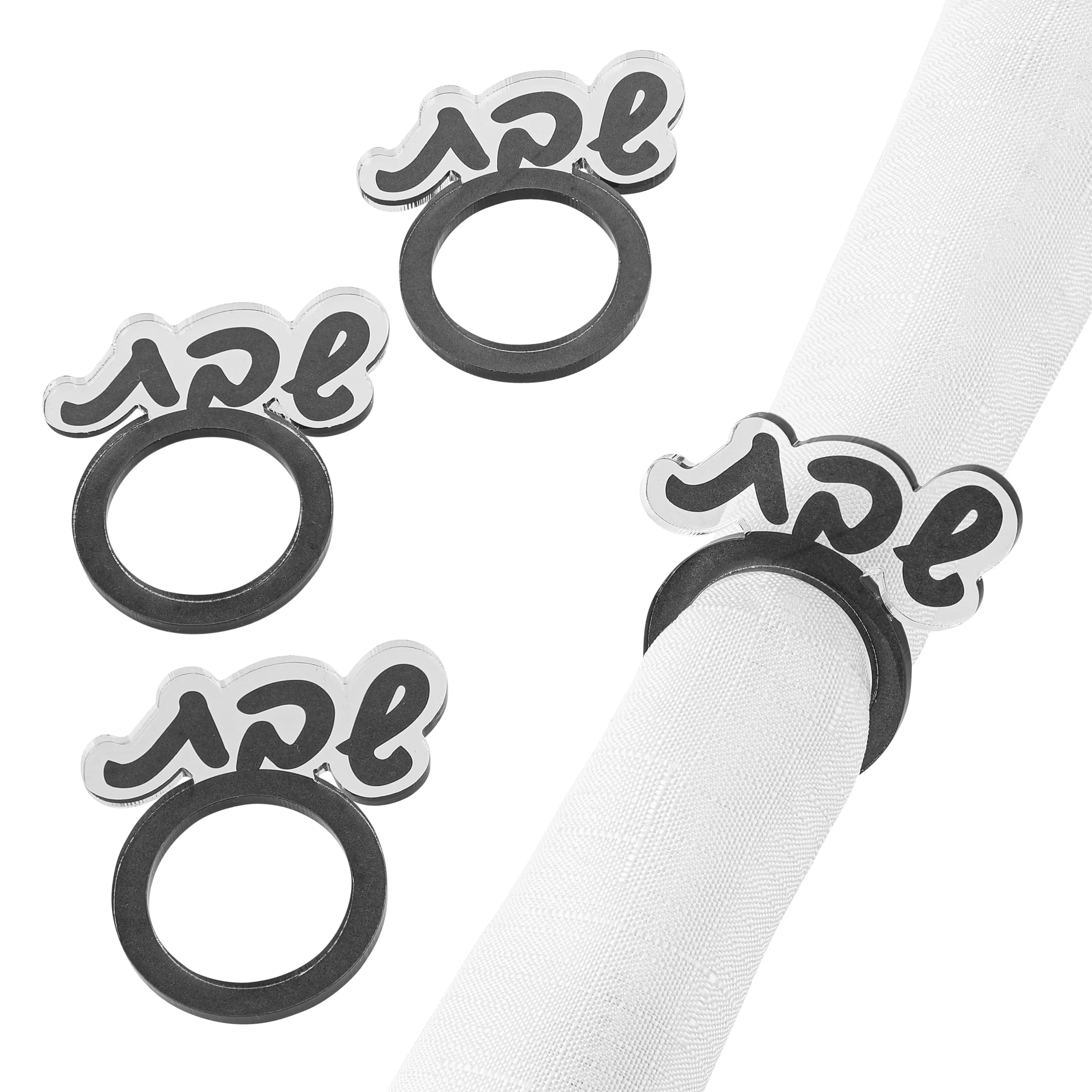 Shabbos Napkin Rings