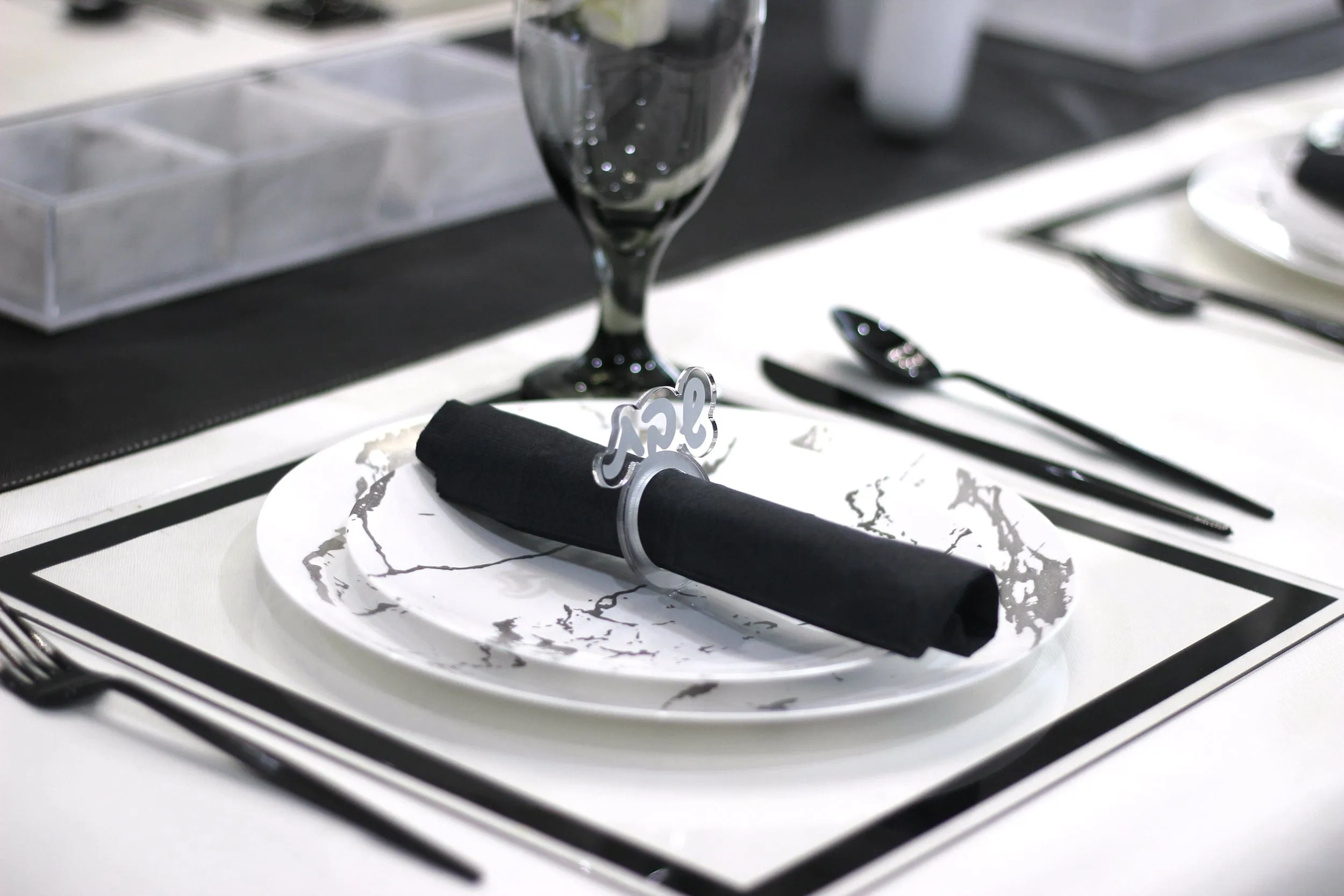 Shabbos Napkin Rings