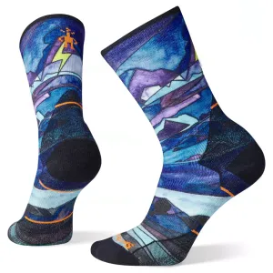 Smartwool Women&#x27;s Athlete Edition Run Print Crew Socks Multi Color | Buy Smartwool Women&#x27;s Athlete Edition Run Print Crew Socks Multi Color here | Outnorth