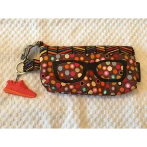 SOLD Polka Dot Glasses Case- Specs Alert