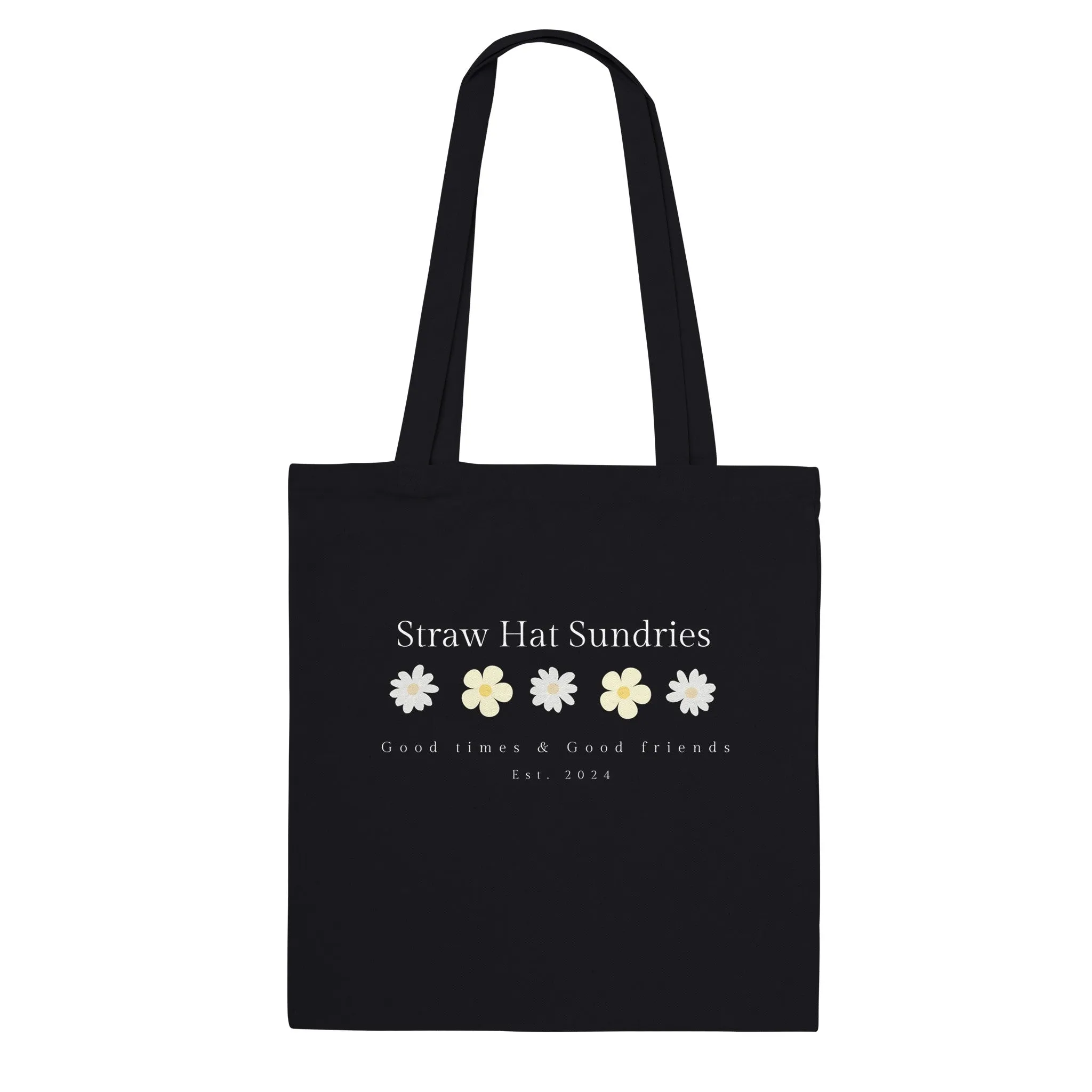 Straw Hat Sundries Daisy Tote Bag
