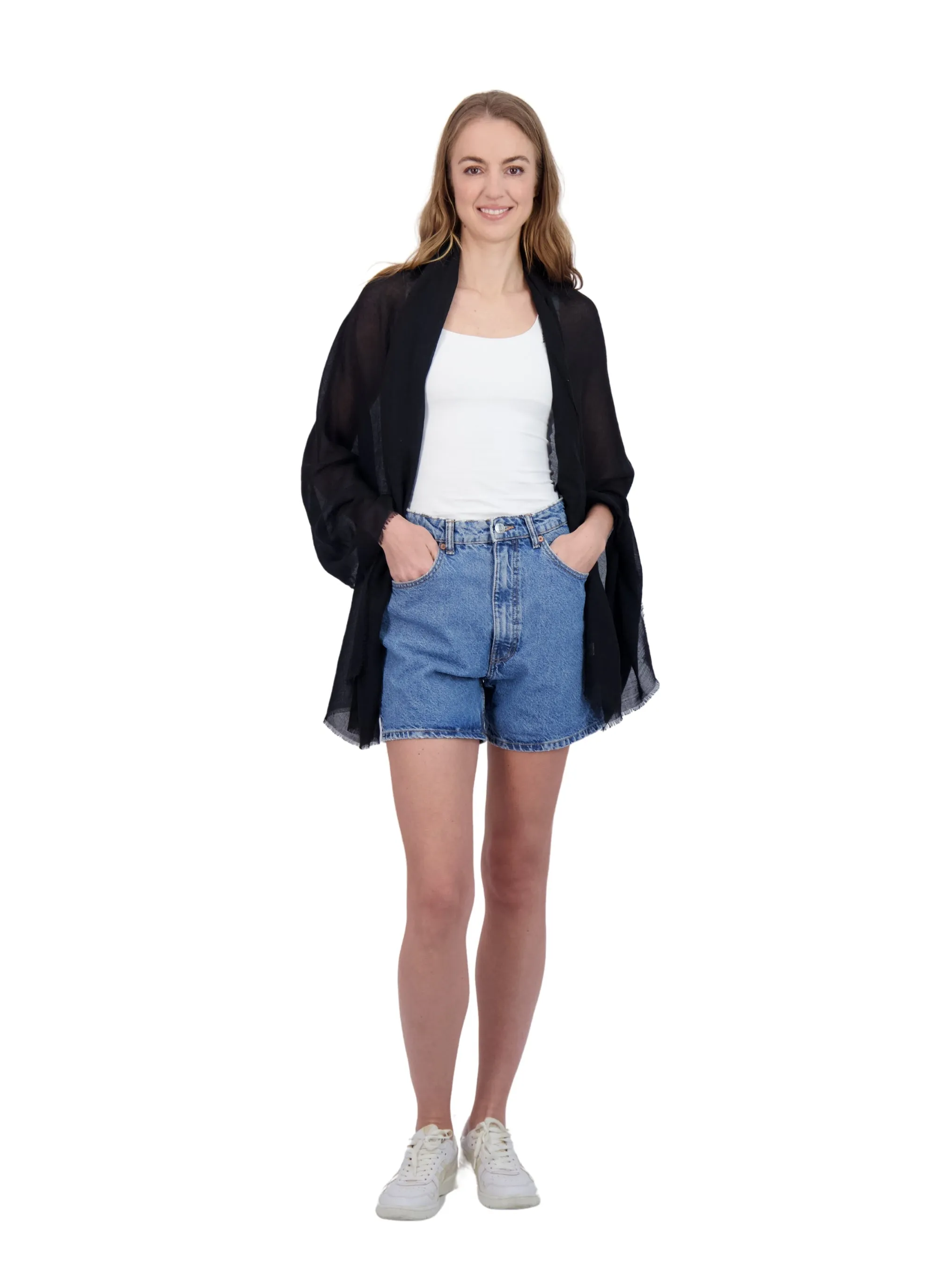 Tahari Women's Super Soft Oversized Wrap