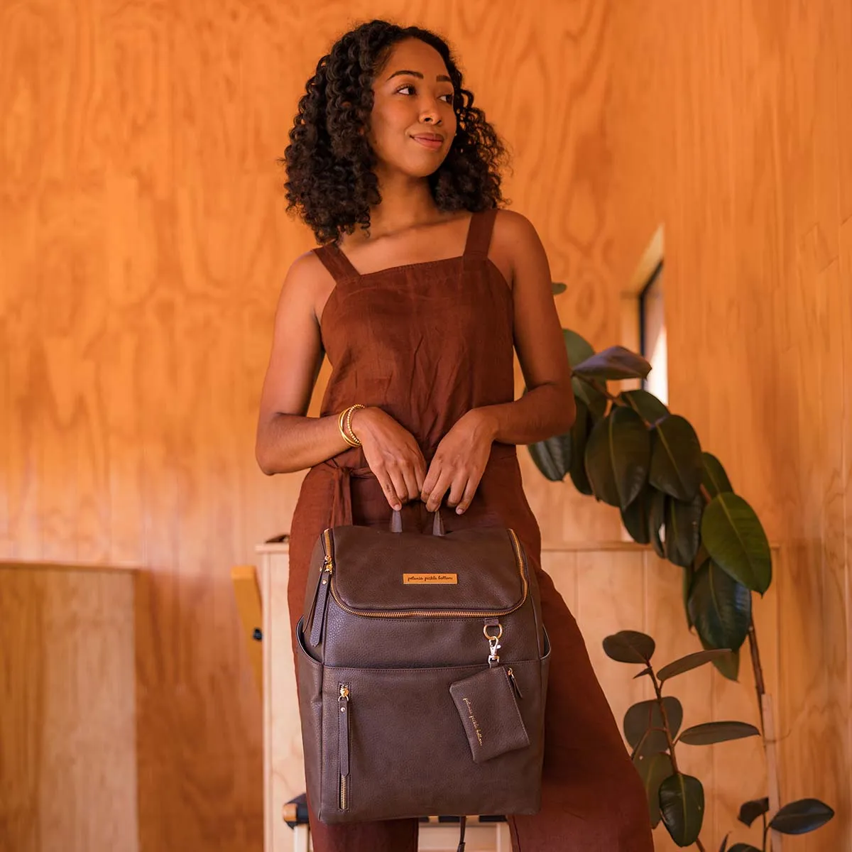 Tempo Backpack in Saddle