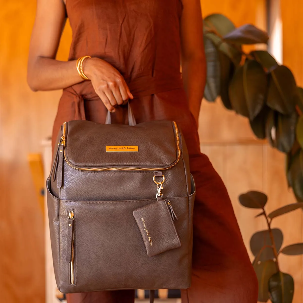 Tempo Backpack in Saddle