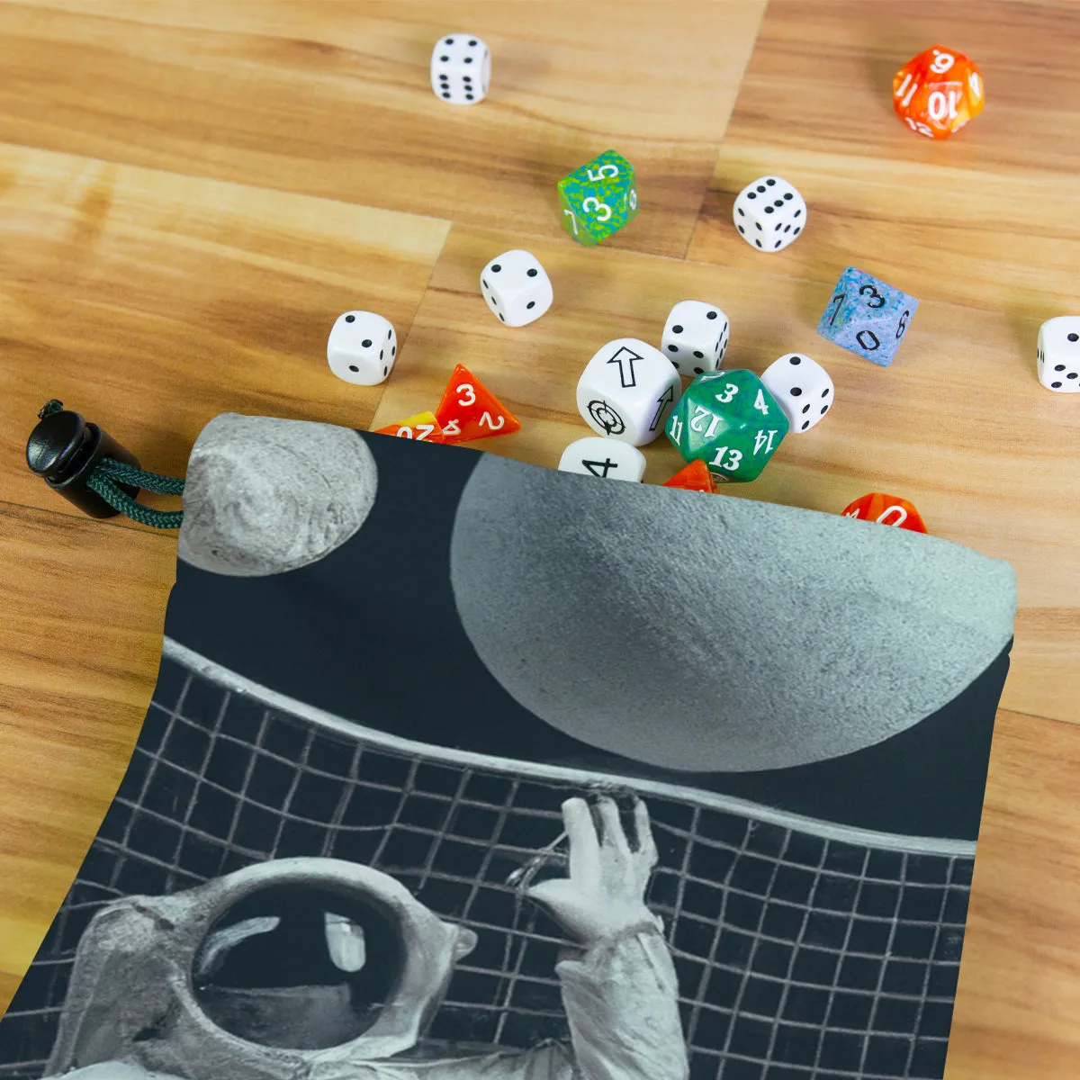 Tennis Astronauts Dice Bag