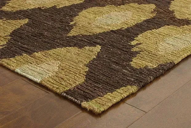 Tommy Bahama Valencia 57708 Black / Gold Rug