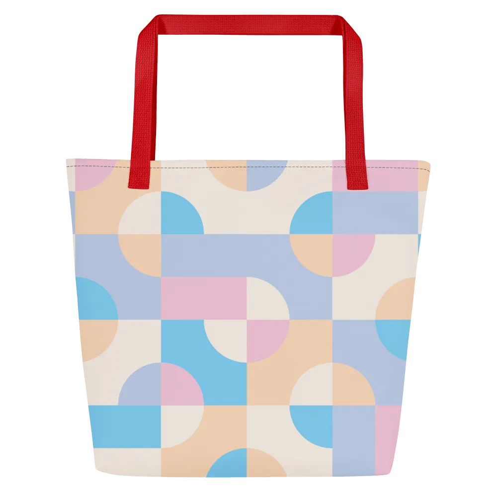 Too Many Tabs Large Tote Bag