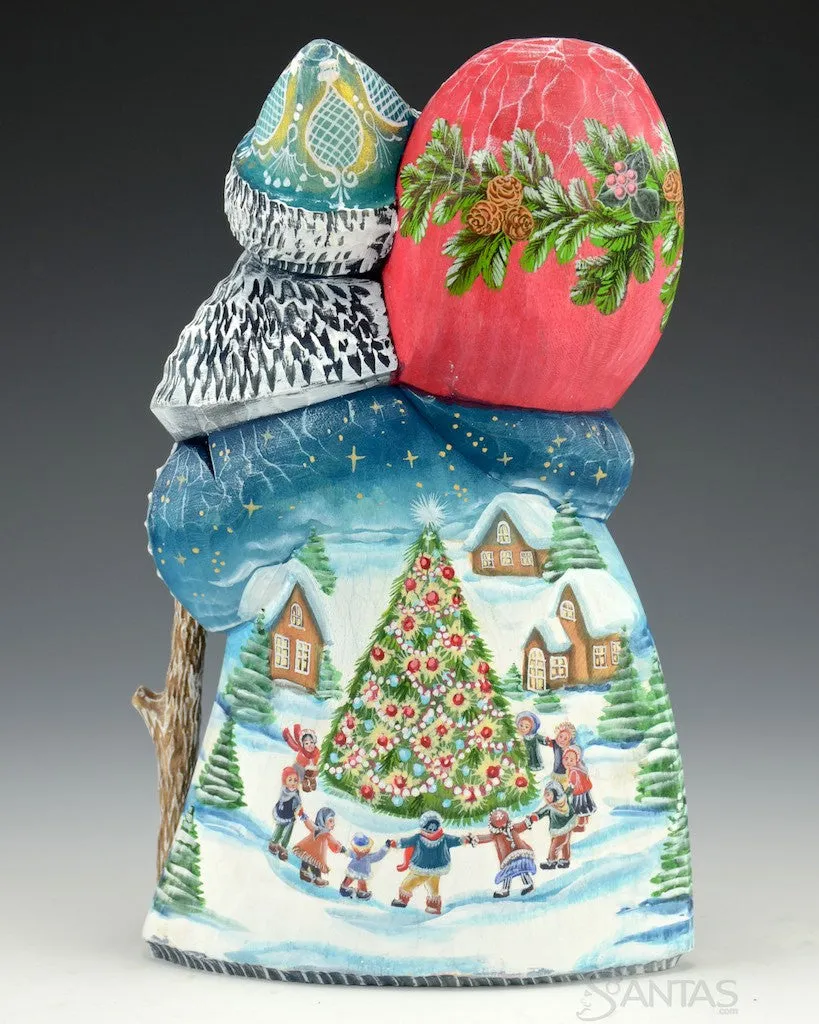 Up on The Rooftop Russian Santa