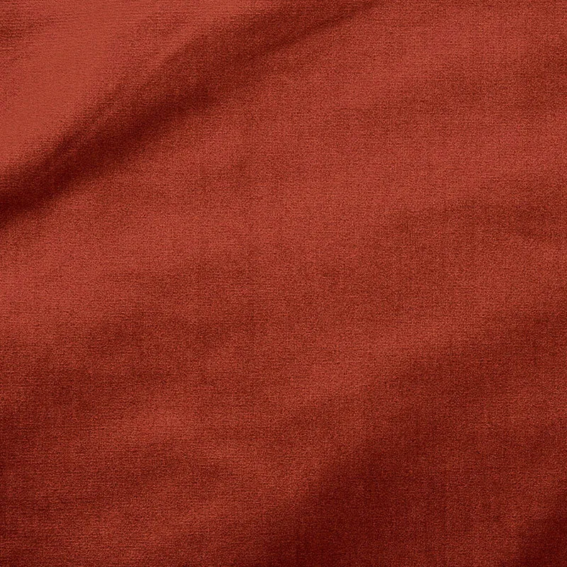 Venetian silk velvet | Red ochre
