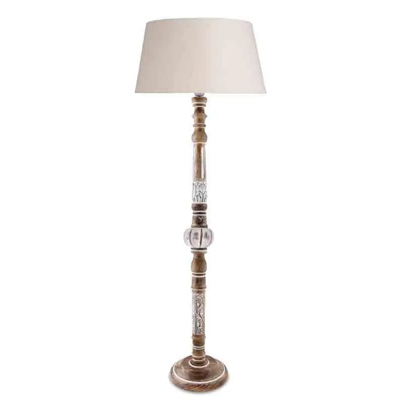 Vintage Trove Floor Lamp - White