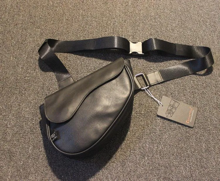 Vvsha  Christmas Gift Pu Leather Saddle Bag