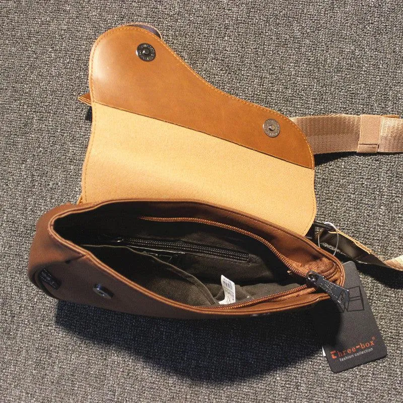 Vvsha  Christmas Gift Pu Leather Saddle Bag