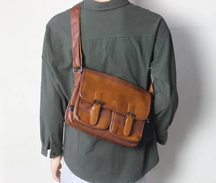 Vvsha  Christmas Gift Retro Casual Messenger Bag