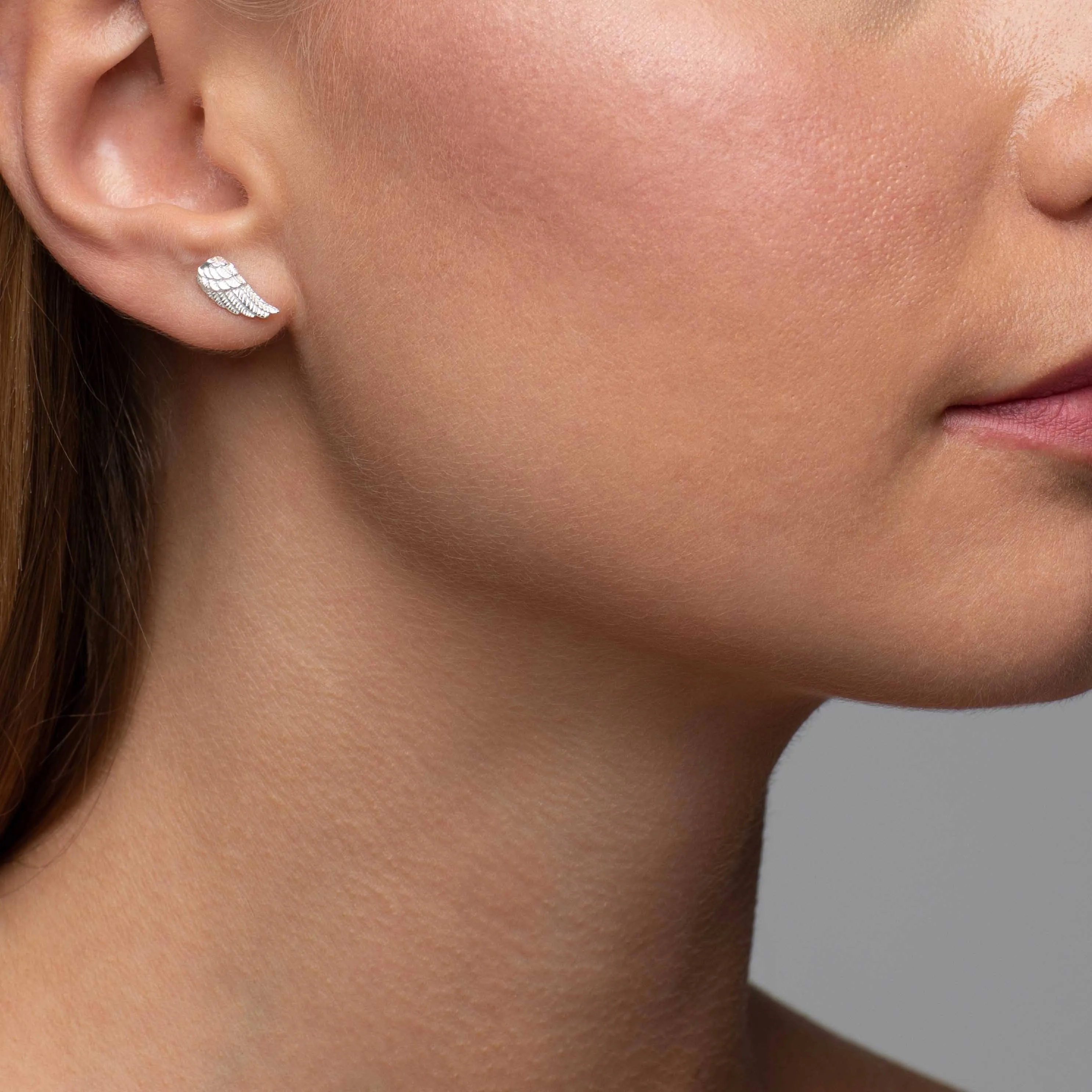 Wing Stud Earrings