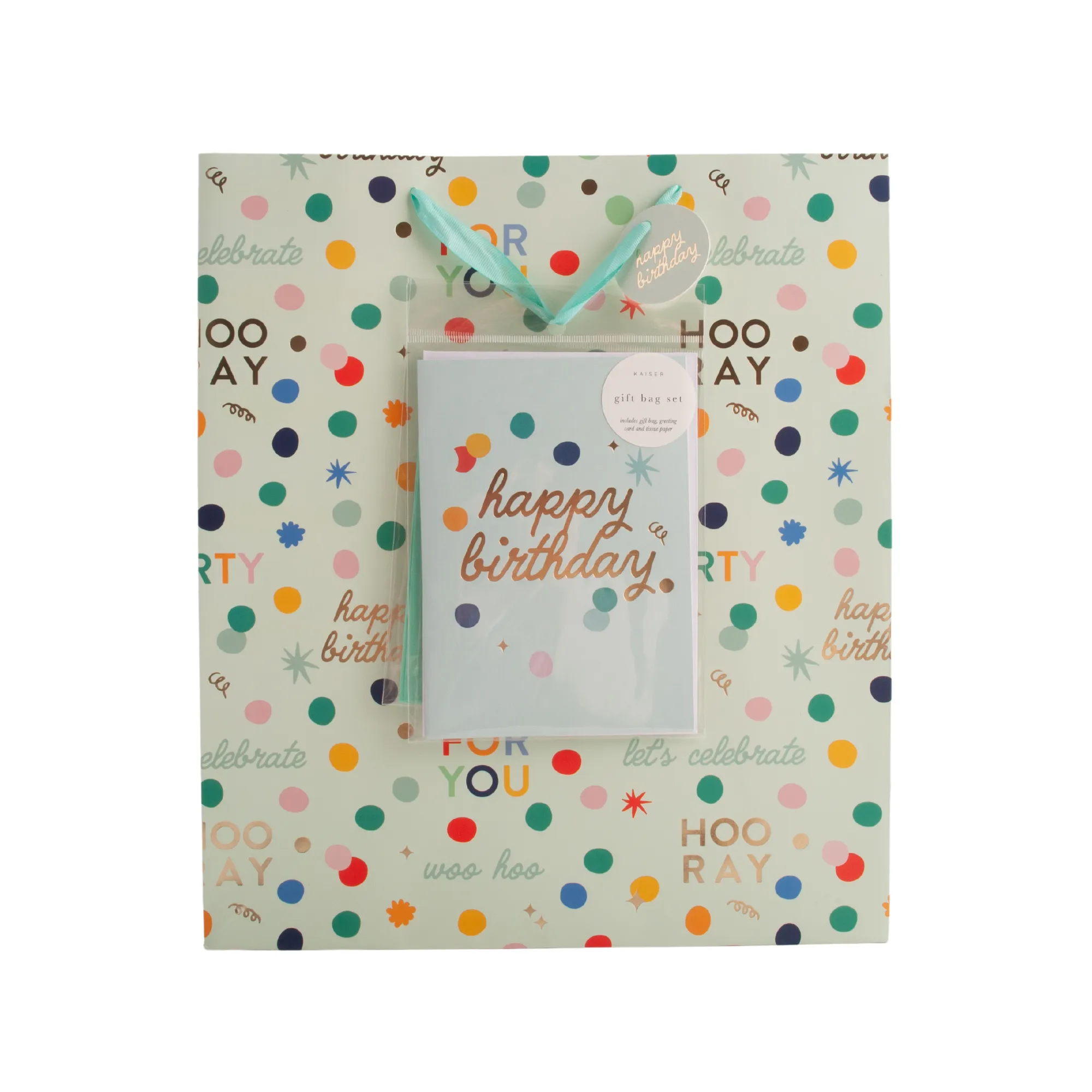 X-Large Gift Bag Set - Confetti Pop