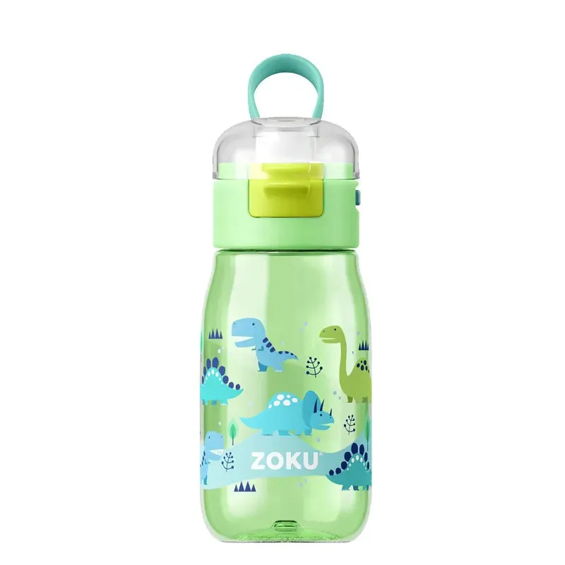 Zoku Hispanic Kids Flip Gulp Bottle | 3 x 3 x 7 inches
